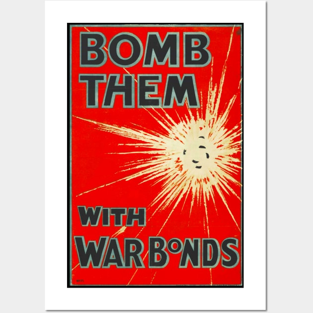 WW II War Bonds Wall Art by pocketlama